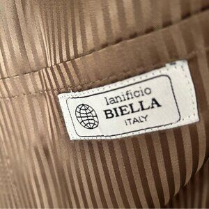 Tessuto Italiano Union Made Wool Cashmere Blend Unisex Trench Coat